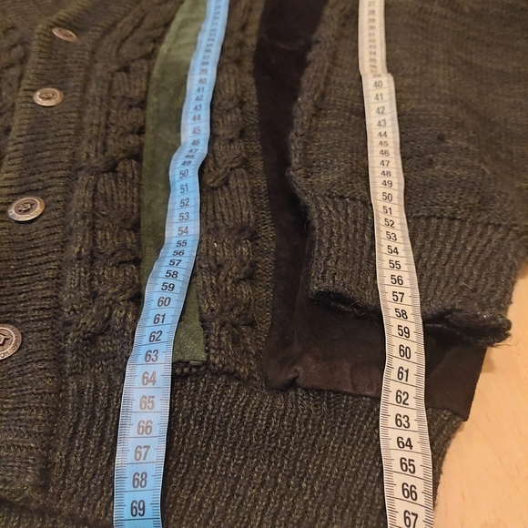 BUGATCHI WOOL CARDIGAN SWEATER Large - Picture 5 of 8